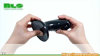 Fisting and anal plug action in this adult video