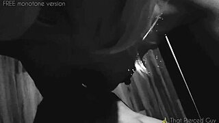 Masked man takes on blindfolded MILF in wild wedding night fuck