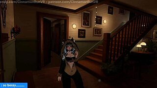 Cartoon slut gets bound and fucked in a sex machine