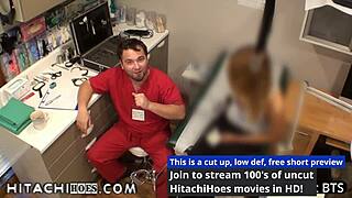 Maria Santos, a human guinea pig, experiences mandatory Hitachi Magic Wand orgasms during medical experiments