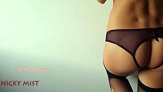 European cousin gives a sensual blowjob and gets fucked from behind in homemade video