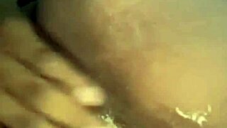 Petite ebony squirts in steamy porn video