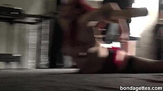 BDSM expert gets tied up and dominated