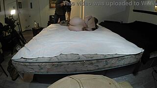 Bound and gagged Gigi Breeze in a POV bondage video