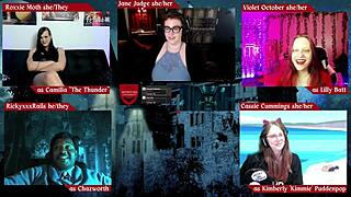 Jane Judge's gothic live roleplay in Monsters University