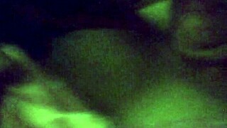 Thin spouse performs oral sex