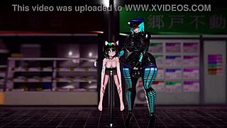 Troublesome transsexuals with huge hangoals
