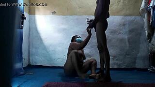 Caught red-handed: A horny guy gives a wet and wild handjob
