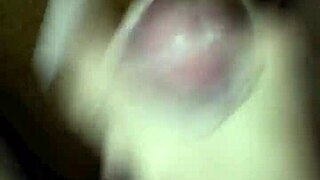 African-American man with a big black cock cums on camera