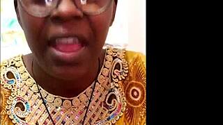 Ebony MILF shows off top-tier blowjob skills in action