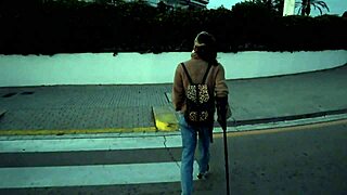 this girl lures me into her van for wild sex and pussy licking on the street.