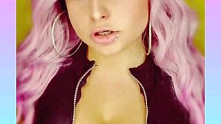 Voluptuous vixen Kylie's seductive tease with big assets