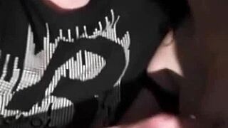 russian college girl hangs out with her boyfriend in the car