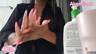 Sultry Latina camgirl reveals her tomorrow's plans