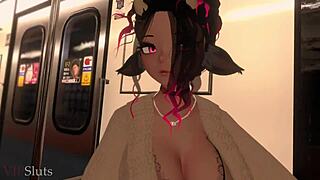 Sensual Latina enjoys intense train ride in Vipsluts