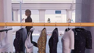 Loveskysan69 models outfits in Dika 0 7 0's latest video