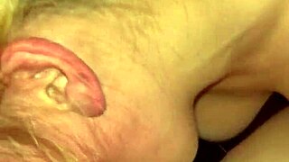 Enjoying oral while receiving intense throat penetration