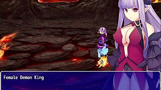 The vengeful female demon queen's journey continues: a tantalizing blend of fetish and anime erotica