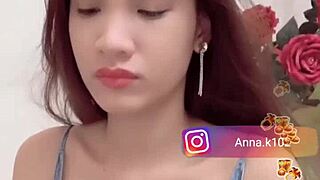 Anna's attractive chest on Instagram