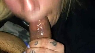 A blonde girlfriend who can never get enough of deepthroat blowjobs