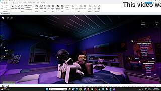 I had sex with my girlfriend because she was not online in Roblox