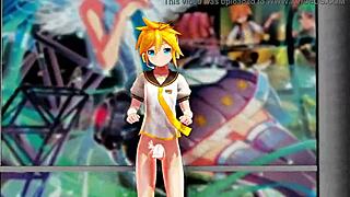 Hey, wanna go bananas with this erotic anime clip?