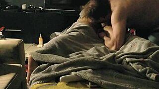 Steamy hot scene with oil massage and oral sex in an amateur porn video