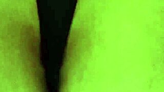 Hot wife enjoys sitting on her man's face and making him suck her off