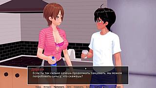 Big tits and a big cock in a game of teacher and student