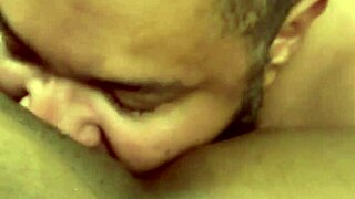 Big beautiful woman enjoys oral sex with shaved pussy and clit stimulation
