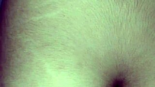 Shaved pussy MILF gets cum inside her vagina