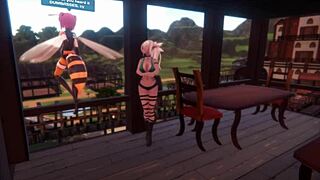 Monster Girl Island game features sexy dancing and teasing
