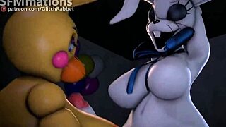 Cartoon milf dominates with wild creampie fucking!