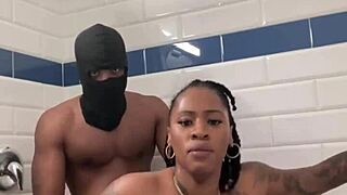 Big tits and a fat ass get pounded in the shower of Cushkingdom