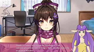 Ninja maid in action in Ninnin Days part 4