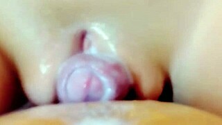 Petite wife gets her tight pussy pounded by a monster cock
