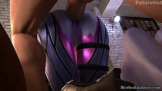 3D porn compilation with hot game babes