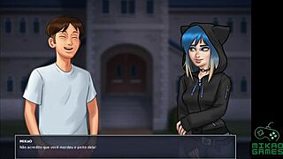 Summertime Saga Ep 73 - Eve and Roxxy finally stop fighting over drama.