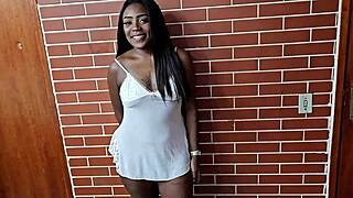 Lusty Brazilian beauty gets her first anal scene in HD