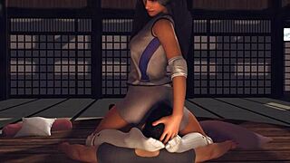 Femdom Face Sits During Yoga Class!