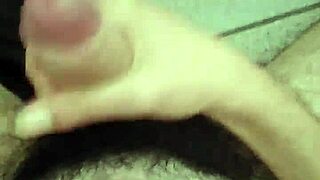 Young Portuguese gay men masturbate together