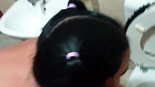 Young emo slut gets bound and dragged to toilet