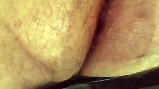 Close up and personal look at big dildo anal sex