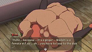 Masturbate my elf slut until she cum in this game