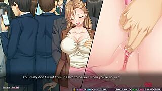 Outdoor adventure with horny trophy wife on the train