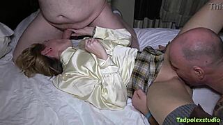 A beautiful wife, Mrs. Dawson, has an intense and satisfying sexual experience with eight men