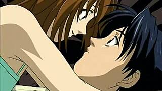 Japanese woman with big breasts gets hardcore sex in anime porn