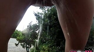 Natural tits MILF Sofie Marie gets pissed in kinky compilation