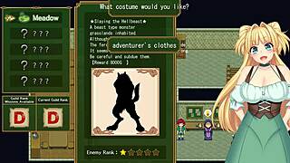 Newlywed Monica in hot water - Hentai game