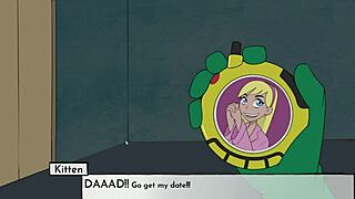 Cartoon porn: 18titan’s Starfire scene in Four Elements Trainer game
